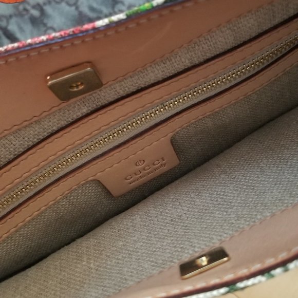 Gucci Horsebit Hobo Flora Canvas Shoulder Bag - Picture 13 of 15